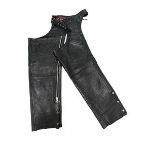 First Leather Chaps Classic Leather Gear Size XS